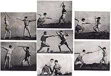 Palmach soldiers practicing Kapap stick fighting