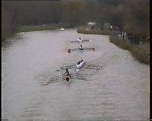 A rowing race