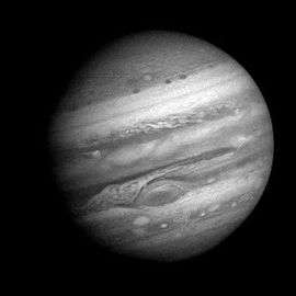 Voyager 1 time lapse movie of Jupiter approach