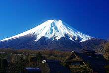Mount Fuji from Oshino-Hakkai