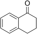 Structural formula of 1-tetralone