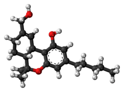 11-Hydroxy-THC molecule