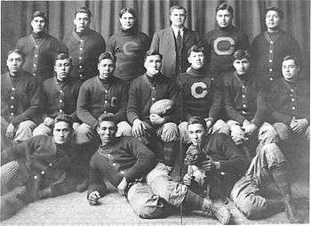 Team picture of men in sweaters