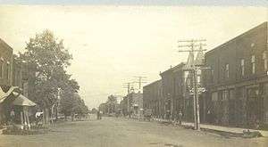 Montrose, Michigan in 1912