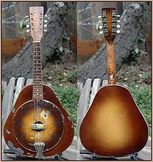 1930 National Triolian resonator mandolin