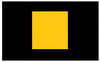A two toned rectangular organisational symbol