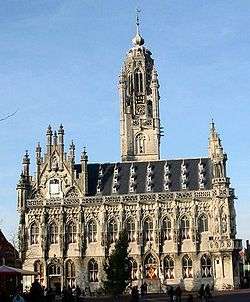 Middelburg town hall (front)
