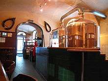 Typical Viennese microbrewery