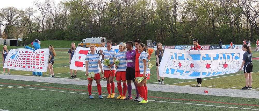 Chicago Red Stars World Cup send off ceremony