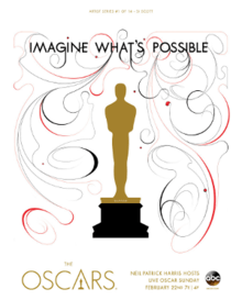 Official poster promoting the 87th Academy Awards in 2015.