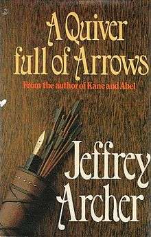 A Quiver Full of Arrows first edition cover image
