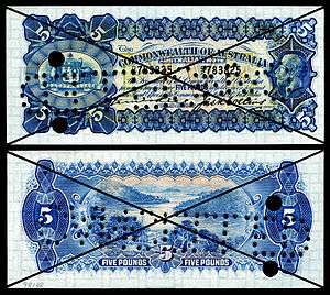 AUS-13a-Commonwealth Bank of Australia-5 Pounds (1924).jpg
