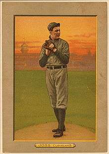 A man on a pitcher's mound