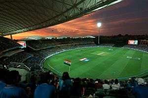 Aerial view of the Adelaide Oval