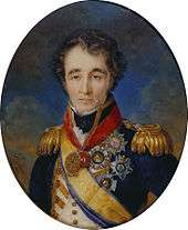 Portrait of Sidney Smith in blue naval uniform