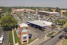 Aerial view of Northmead Square.