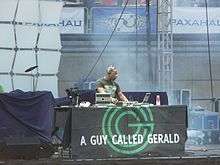 A Guy Called Gerald at the festival