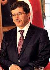 Turkish foreign minister Ahmet Davutoğlu