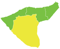 al-Hasakah District in Syria