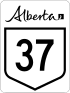 Alberta Highway 37 shield