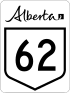 Alberta Highway 62 shield