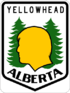 Alberta Yellowhead Highway shield