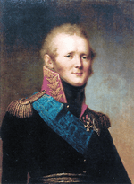 Portrait of tsar Alexander as a mature man