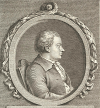 Monochrome portrait of Anders Jahan Retzius