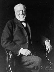 Andrew Carnegie, Founder of Carnegie Mellon University, Namesake of Carnegie, Pa., Born in Dunfermline, Scotland