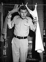 Andy Griffith in Mayberry jail.
