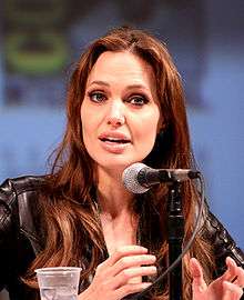 Photo of Angelina Jolie.