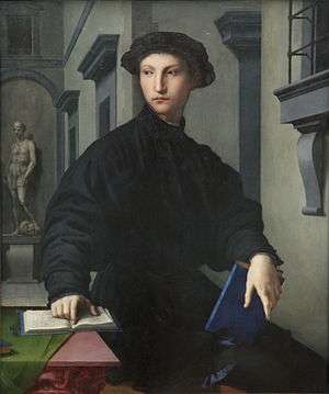 Portrait of Ugolino Martelli by Bronzino