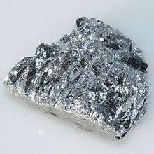 Image: Antimony crystals