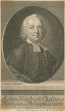 Anton Friedrich Büsching.