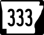 Highway 333 marker