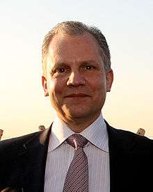Arthur Sulzberger Jr at Financial Times Spring Party in 2012