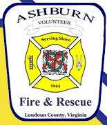 Logo of the Ashburn Volunteer Fire-Rescue Department.