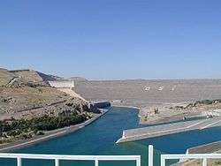 The Ataturk Dam.