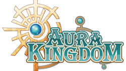 The logo for Aura Kingdom.