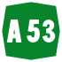 A53 Motorway shield}}