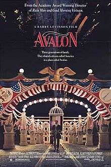 Avalon theatrical release poster