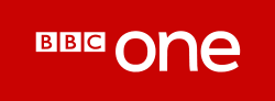 In large rounded sans-serif font, the lower-case word "one" is written in white on a red background. To the left in smaller letters, the letters "BBC" in solid white squares is written; the tops of the two words are aligned.