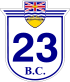 Highway 23 shield
