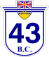 Highway 43 shield