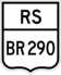 BR-290 shield}}