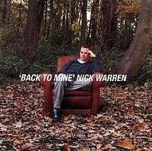 Back to Mine Nick Warren album cover
