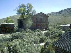 Bannack, Montana. A well preserved ghost town.