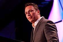 Ben Swann speaking at the 2013 Liberty Political Action Conference (LPAC) in Chantilly, Virginia.