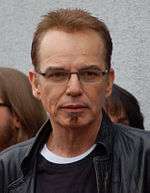 Photo of Billy Bob Thornton receiving a star on the Hollywood Walk of Fame on February 6, 2012.