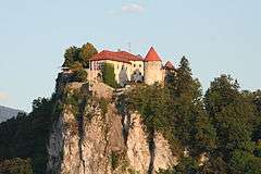 Bled Castle is the oldest Slovenian castle mentioned in documents